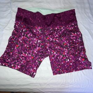 Lululemon Multicolor Workout Shorts